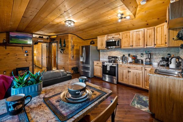 Bar height kitchen table