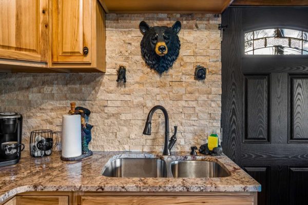 Bear Cub kitchen sink