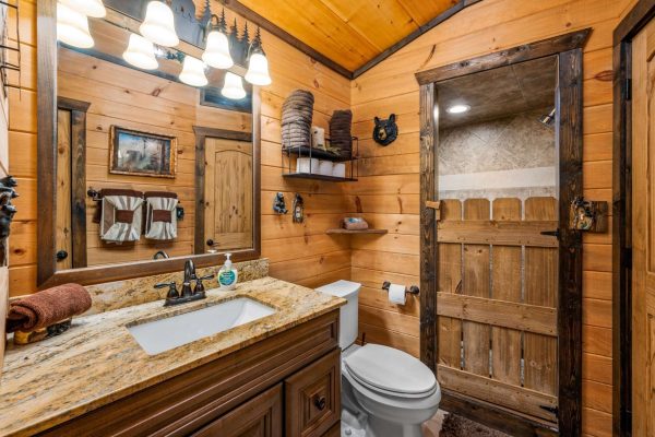 Bear Cub Master Bathroom