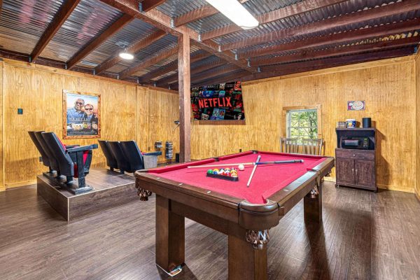 Theater and Game Room